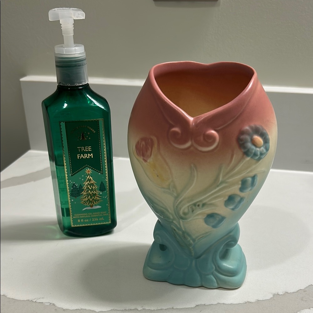 HULL ART POTTERY BOWKNOT B-3 6 1/2" CERAMIC VASE - Picture 6 of 6